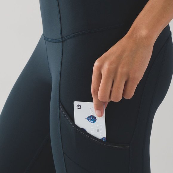 lululemon athletica Pants - EUC Fresh Tracks Tight Nocturnal Teal